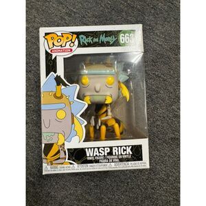 Funko Pop! Animation Vinyl: Rick and Morty - Wasp Rick #663 Figure